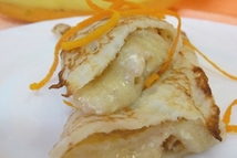 Шаг 2: Бананы размять, добавить сливочное масло, …