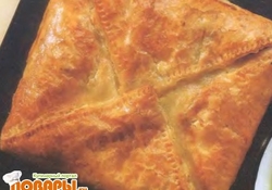 Рецепт: Пирог с копченой пикшей