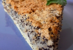 Грушево-маковый пирог