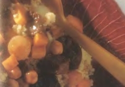 Рецепт: Пикантная говядина с кускусом