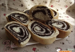 Рецепт: Маковый рулет (тесто в хлебопечи)