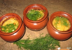 Рыбка в горшочке