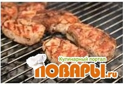 Свиные отбивные по-индийски