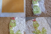 Шаг 2: Раскатать тесто, вырезать прямоугольник. Выпечь …