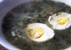 Рецепт: Зеленый борщ