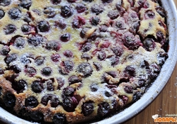 Рецепт: Клафути с вишней