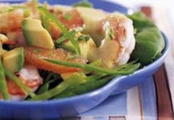 Рисовый салат с авакадо