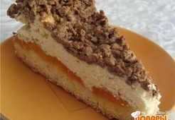 Сырник с абрикосами