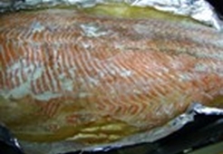 Лосось, запеченный в фольге