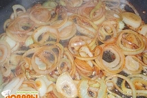 Шаг 4: Режем лук, сколько и как …