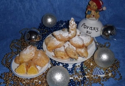 Апельсины в кляре "Новогоднее настроение"