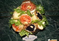 Рецепт: Букет для защитников отечества