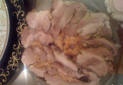 Свиной рулет с пармезаном