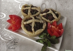 Мясные пирожки на скорую руку