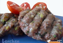 Шницель рубленый на решётке