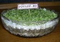 Рецепт: Салат «Наслаждение»