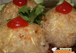 Рецепт: "Золотые шары"