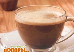 Рецепт: Кофе "Черный кот"