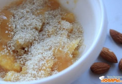 Мамалыга в пароварке (с орехами, медом, кунжутом)