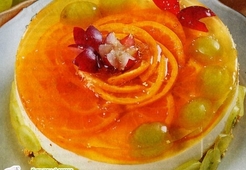 Творожный торт с фруктами