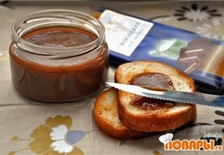 Бананово–шоколадный крем