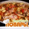 Тушеная курица с овощами