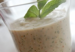 Грушево-мятный мусс