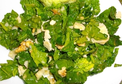 Салат из шпината по-итальянски