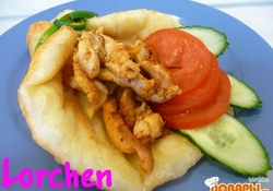 Рецепт: Картофельные лепёшки с курочкой 