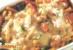 Пепперони под неаполитанским соусом