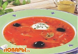 Рецепт: Борщ с грибами 