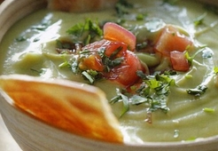 Суп из авокадо