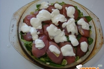 Шаг 8: и снова мясо, только поверх …