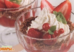 Рецепт: Десерт ягодный