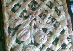 Рецепт: Пирог "Фруктовый сад"