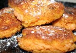 Рецепт: Оладьи из тыквы