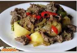 Подлива-вариация «Лагманная» с картофелем