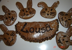 Рецепт: "Зайцы медовые"