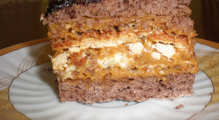 Торт "Лебединое озеро"