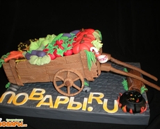 Торт "Телега"