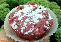 Свекольные кексы в микроволновке