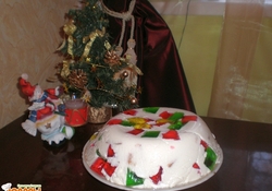 Рецепт: Торт желе Калейдоскоп