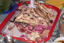 Шаг 3: Выкладываем первый ряд из 4 …