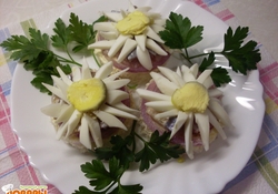 Рецепт: Бутерброд Праздничный