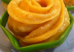 Рецепт: Вареники на пару "Розы"