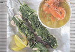 Рецепт: Пангасиус на шпажках 