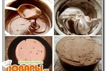 Шаг 5: Готовим шоколадный крем. Для этого …