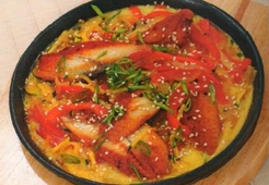 Набэ из копченого угря