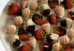 Глазированные фрукты