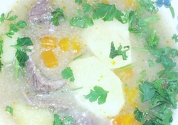 Рецепт: Суп из кинуа или амаранто